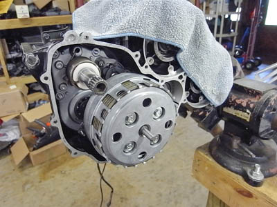 RG500 Clutch Installation