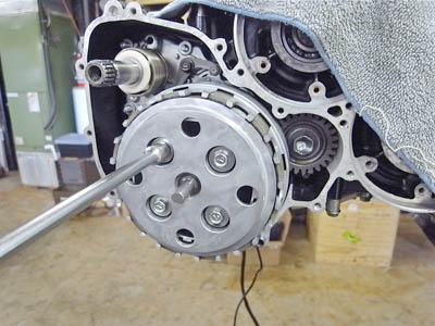 RG500 Clutch Installation