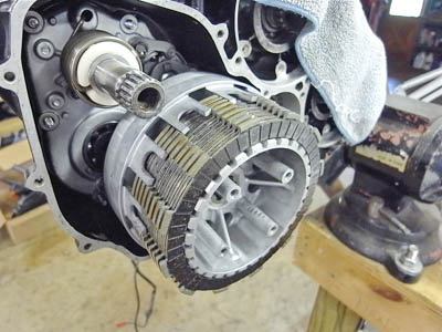 RG500 Clutch Installation