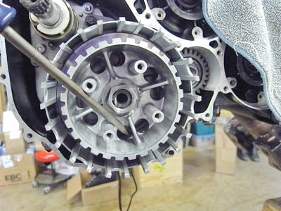 RG500 Clutch Installation