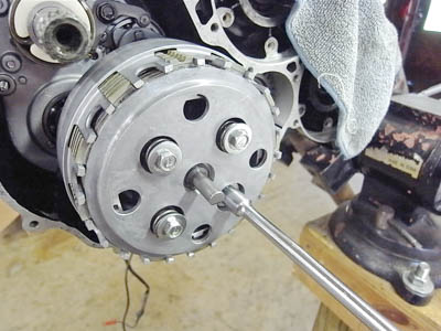 RG500 Clutch Installation